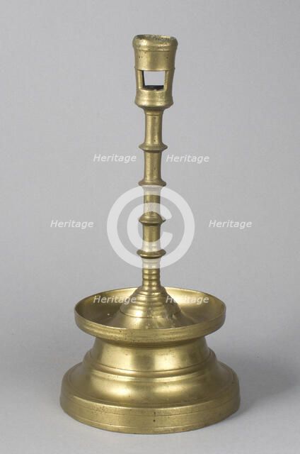 Candlestick, German, 15th century. Creator: Unknown.