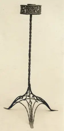 Candlestick, European, 15th century. Creator: Unknown