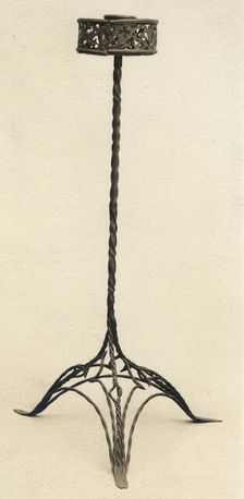 Candlestick, European, 15th century. Creator: Unknown