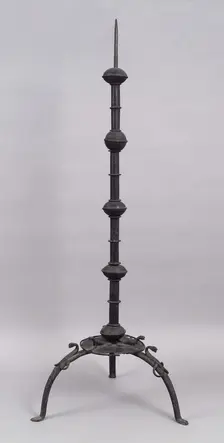 Candlestick, French or Italian, 15th century. Creator: Unknown