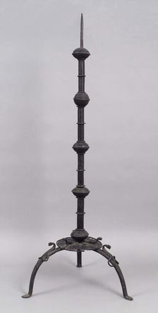 Candlestick, French or Italian, 15th century. Creator: Unknown