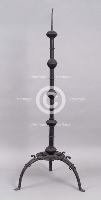 Candlestick, French or Italian, 15th century. Creator: Unknown.