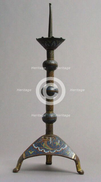 Candlestick, French, ca. 1190-1200. Creator: Unknown.