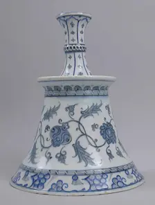 Candlestick in Imitation of Metalwork Form, Turkey, mid-16th century. Creator: Unknown