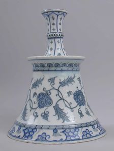 Candlestick in Imitation of Metalwork Form, Turkey, mid-16th century. Creator: Unknown