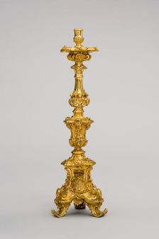 Candlestick, Italy, 1765/66. Creator: Leandro Gagliardi