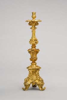 Candlestick, Italy, 1765/66. Creator: Leandro Gagliardi