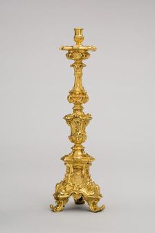 Candlestick, Italy, 1765/66. Creator: Leandro Gagliardi