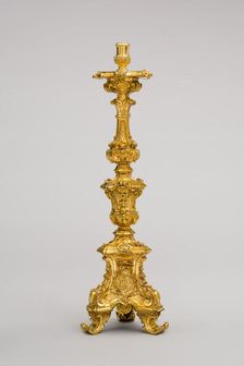 Candlestick, Italy, 1765/66. Creator: Leandro Gagliardi