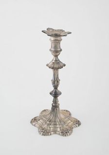 Candlestick, London, 1762/63. Creator: Ebenezer Coker