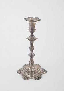 Candlestick, London, 1762/63. Creator: Ebenezer Coker