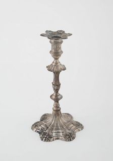 Candlestick, London, 1762/63. Creator: Ebenezer Coker