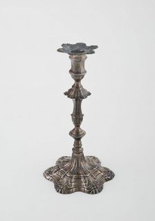 Candlestick, London, 1762/63. Creator: Ebenezer Coker