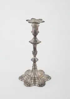 Candlestick, London, 1762/63. Creator: Ebenezer Coker