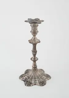 Candlestick, London, 1762/63. Creator: Ebenezer Coker