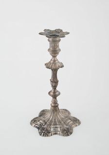 Candlestick, London, 1762/63. Creator: Ebenezer Coker