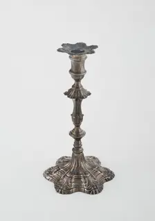Candlestick, London, 1762/63. Creator: Ebenezer Coker