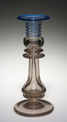 Candlestick, mid-1800s. Creator: Unknown