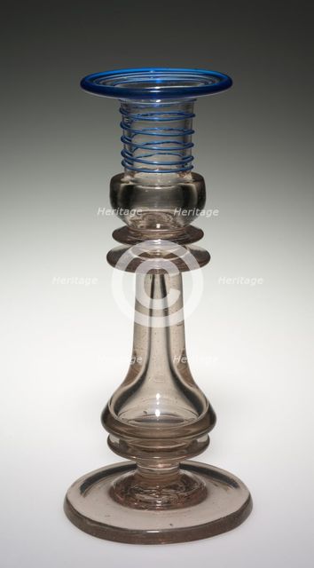 Candlestick, mid-1800s. Creator: Unknown.