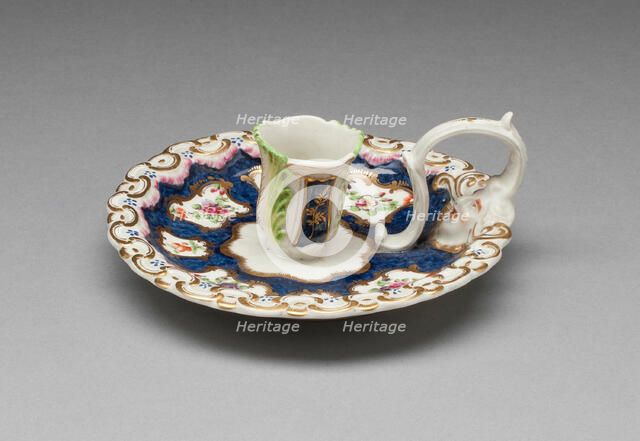 Candlestick, Worcester, c. 1770. Creator: Royal Worcester.