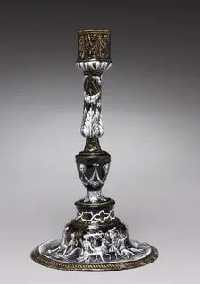 Candlesticks, c. 1565. Creator: Jean II de Court (French, bef 1583), attributed to
