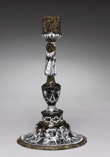 Candlesticks, c. 1565. Creator: Jean II de Court (French, bef 1583), attributed to