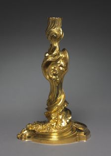 Candlesticks, c. 1740. Creator: Juste-Aurèle Meissonnier (French, 1695-1750)