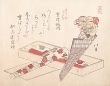 Candles of Aizu, 19th century. Creator: Totoya Hokkei