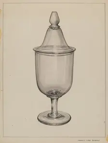 Candy Container, c. 1937. Creator: Francis Law Durand