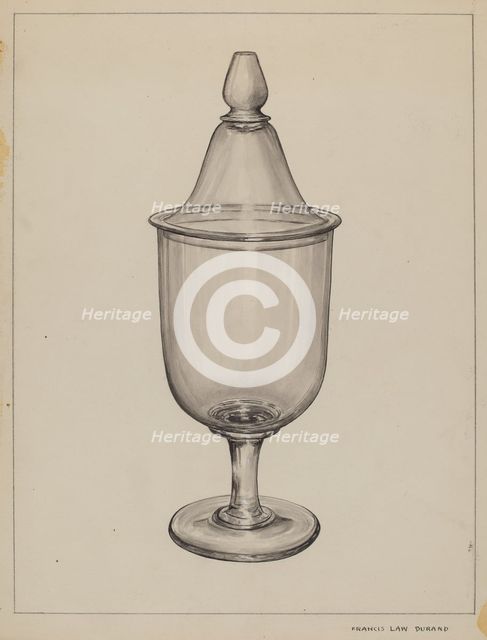 Candy Container, c. 1937. Creator: Francis Law Durand.