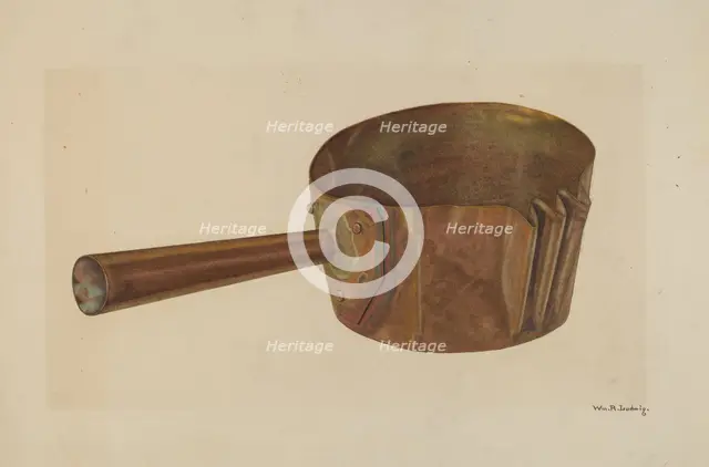 Candy Ladle, c. 1938. Creator: William Ludwig.