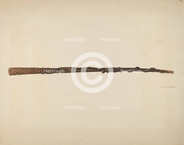 Cane, 1935/1942. Creator: Edmond Lorts.