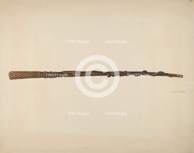 Cane, 1935/1942. Creator: Edmond Lorts.