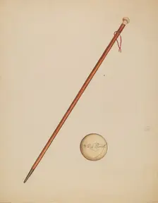 Cane, c. 1936. Creator: Gladys Cook