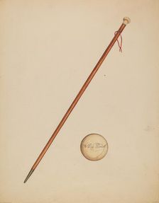 Cane, c. 1936. Creator: Gladys Cook