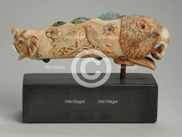 Cane Handle of Tipu Sultan (reigned 1782-1799) (image 1 of 2), between 1783 and 1784. Creator: Unknown.