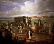 Cane Mill Oil, 1874 by Victor Patricio de Landaluze