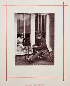 Caney the Clown, 1877. Creator: John Thomson