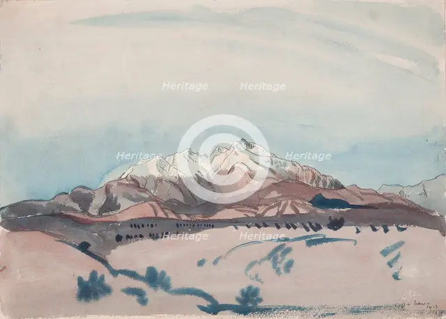 'Canigou', 1912. Creator: James Dickson Innes.