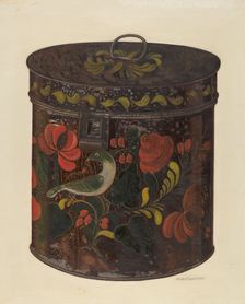 Canister, 1935/1942. Creator: Marie Famularo