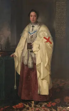 Canon José Olcina y Macía, Knight of Montesa, c1845. Creator: Jose Gutierrez de la Vega