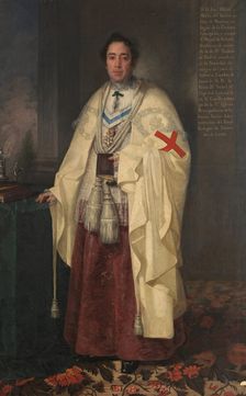 Canon José Olcina y Macía, Knight of Montesa, c1845. Creator: Jose Gutierrez de la Vega