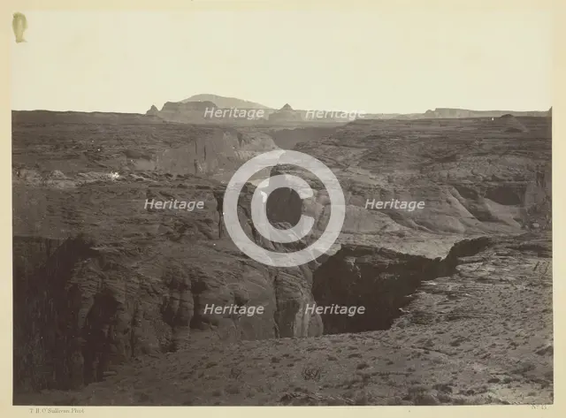 Cañon of the Colorado River, near Mouth of San Juan River, Arizona, 1873. Creator: Tim O'Sullivan.