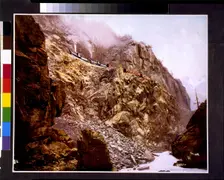 Canon of the Rio Las Animas, Colorado, c1900. Creator: William H. Jackson
