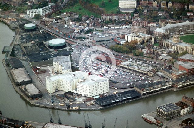 Canon's Marsh, Bristol, 1970. Artist: Jim Hancock.