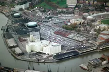 Canon's Marsh, Bristol, 1970. Artist: Jim Hancock
