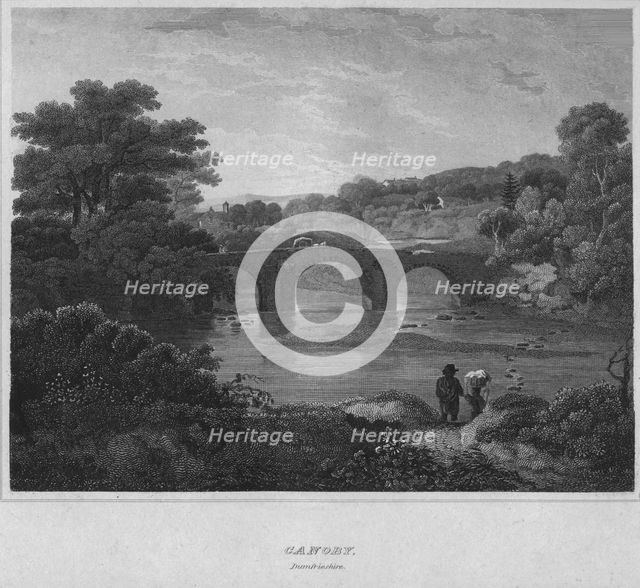 'Canonbie, Dumfriesshire', 1814. Artist: John Greig.