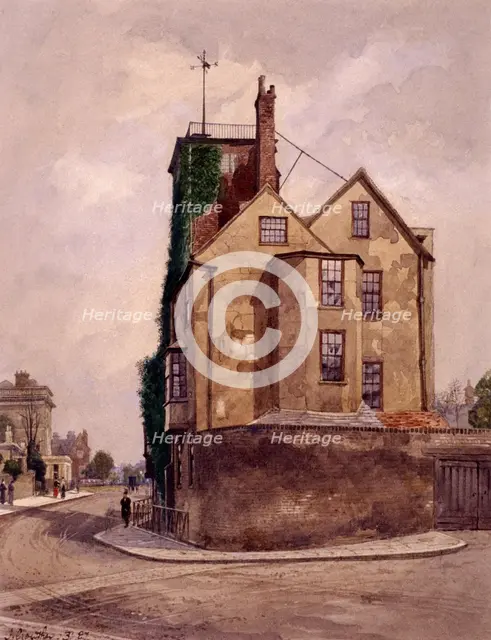 Canonbury Tower, Islington, London, 1887 Artist: John Crowther
