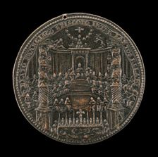 Canonization of Saint Francis of Sales in Saint Peter's [reverse], 1665. Creator: Gaspare Morone Mola