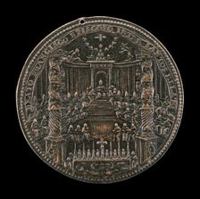 Canonization of Saint Francis of Sales in Saint Peter's [reverse], 1665. Creator: Gaspare Morone Mola